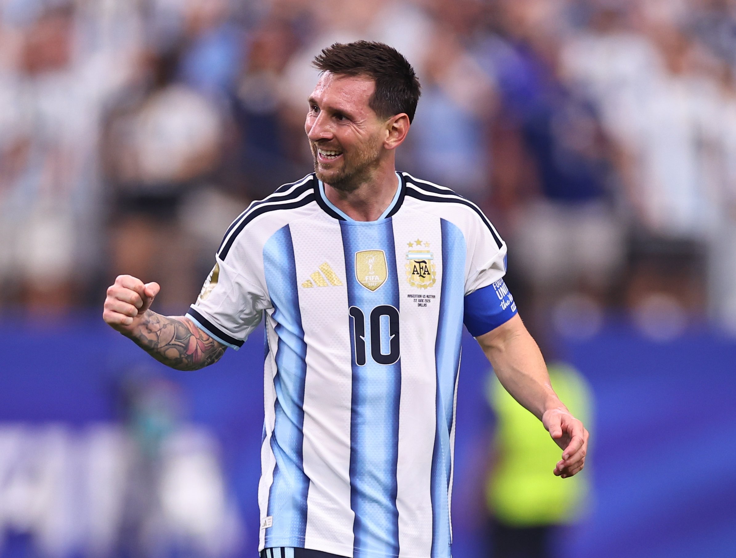 Messi sets new FIFA World Cup scoring record