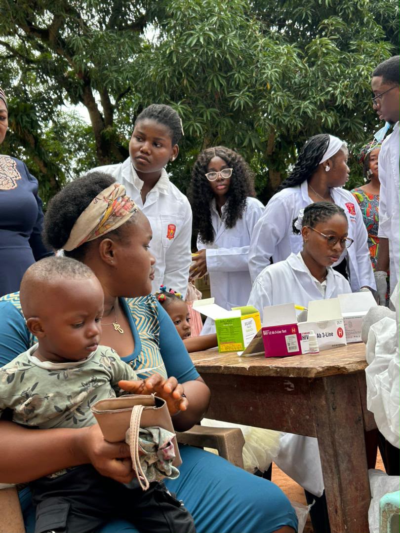 ANSACA, UNIMSA Provide Free HIV, Malaria, TB Screening to 139 Ogidi Residents