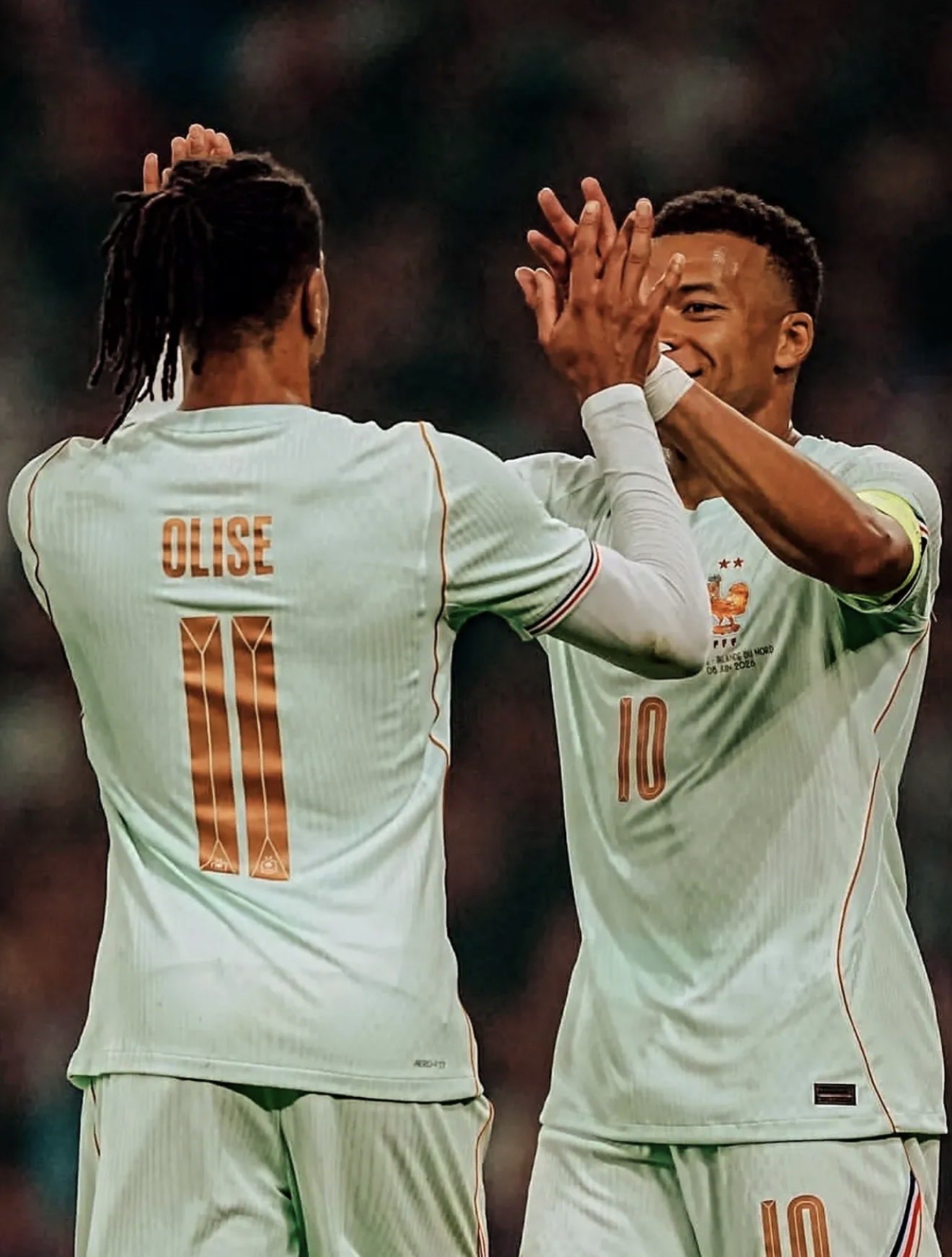 𝐒𝐓𝐀𝐓: Michael Olise  delivered another standout performance for France in tonight's game