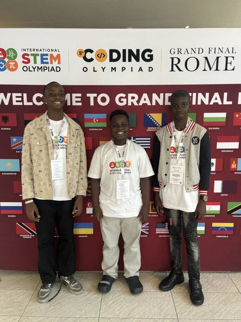 Three Nigerian Students Compete Against Peers From Over 150 Countries at Global STEM Olympiad