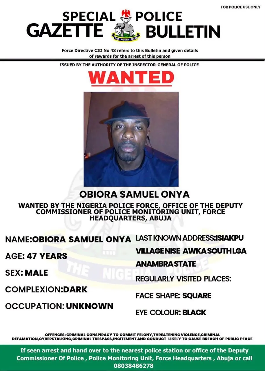 Police Declare Six Anambra Residents Wanted Over Alleged Criminal Offences